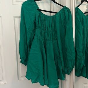 Cute summer green dress